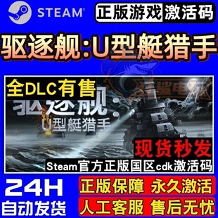 驱逐舰:U型艇猎手 正版Steam激活码CDKey入库 全DLC模拟海战游戏