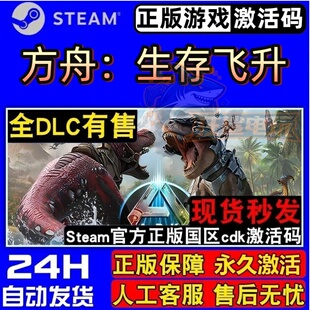方舟生存飞升正版 Steam激活码CDK入库全球全DLC 非官服联机游戏