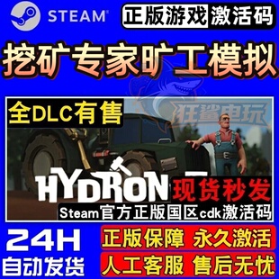 挖矿专家旷工模拟 正版Steam激活码CDKey入库 全DLC采矿模拟游戏