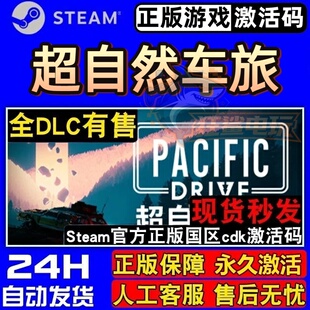 超自然车旅 正版Steam激活码CDKey入库 Pacific Drive 全DLC游戏
