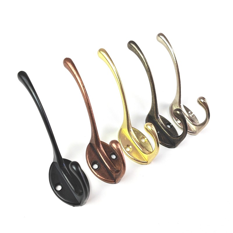 锌合金挂钩挂衣钩上下双钩