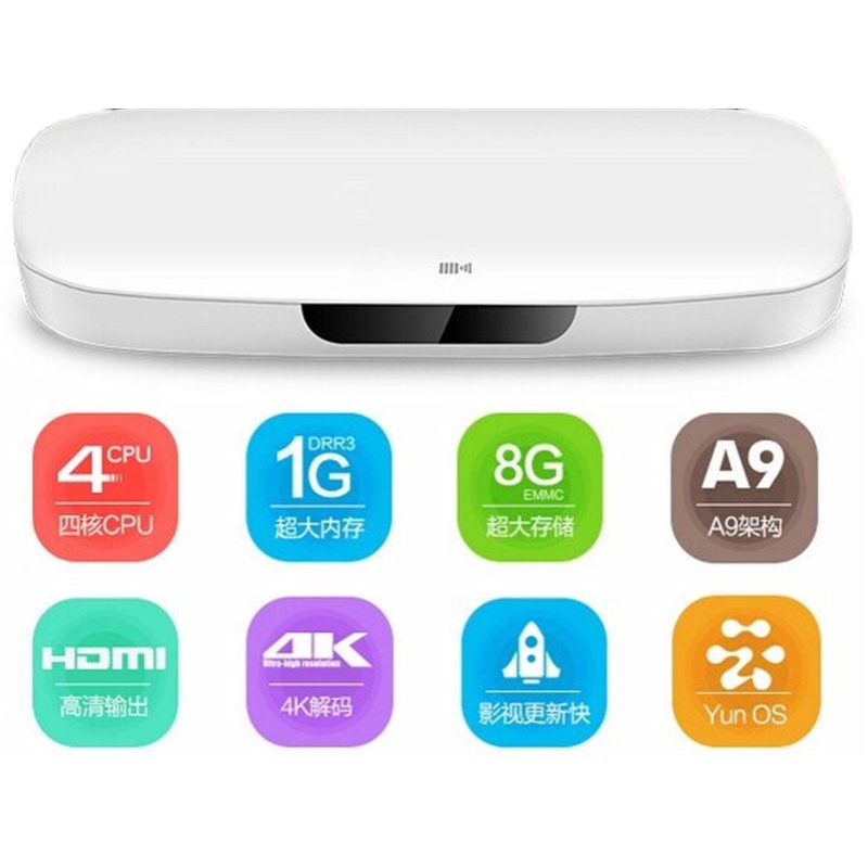 开博尔M1准4K超高清网络机顶盒2D硬盘播放器H265解码1080P
