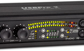 sounddevices USBpre2 专业声卡音频接口测试声卡