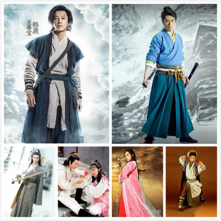 年会金庸武侠服装出租鹿鼎记射雕反串大码武侠倚天屠龙记笑傲江湖