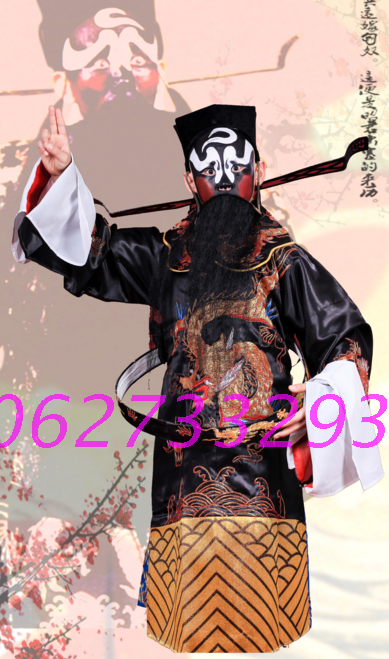 儿童包公出租京剧少儿包青天演出服租赁 铡美案说唱脸谱武生出租