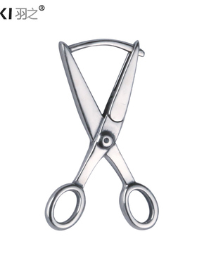 YUKI男士925纯银耳环耳钉剪刀银饰品INS冷淡风小众设计师男女耳扣