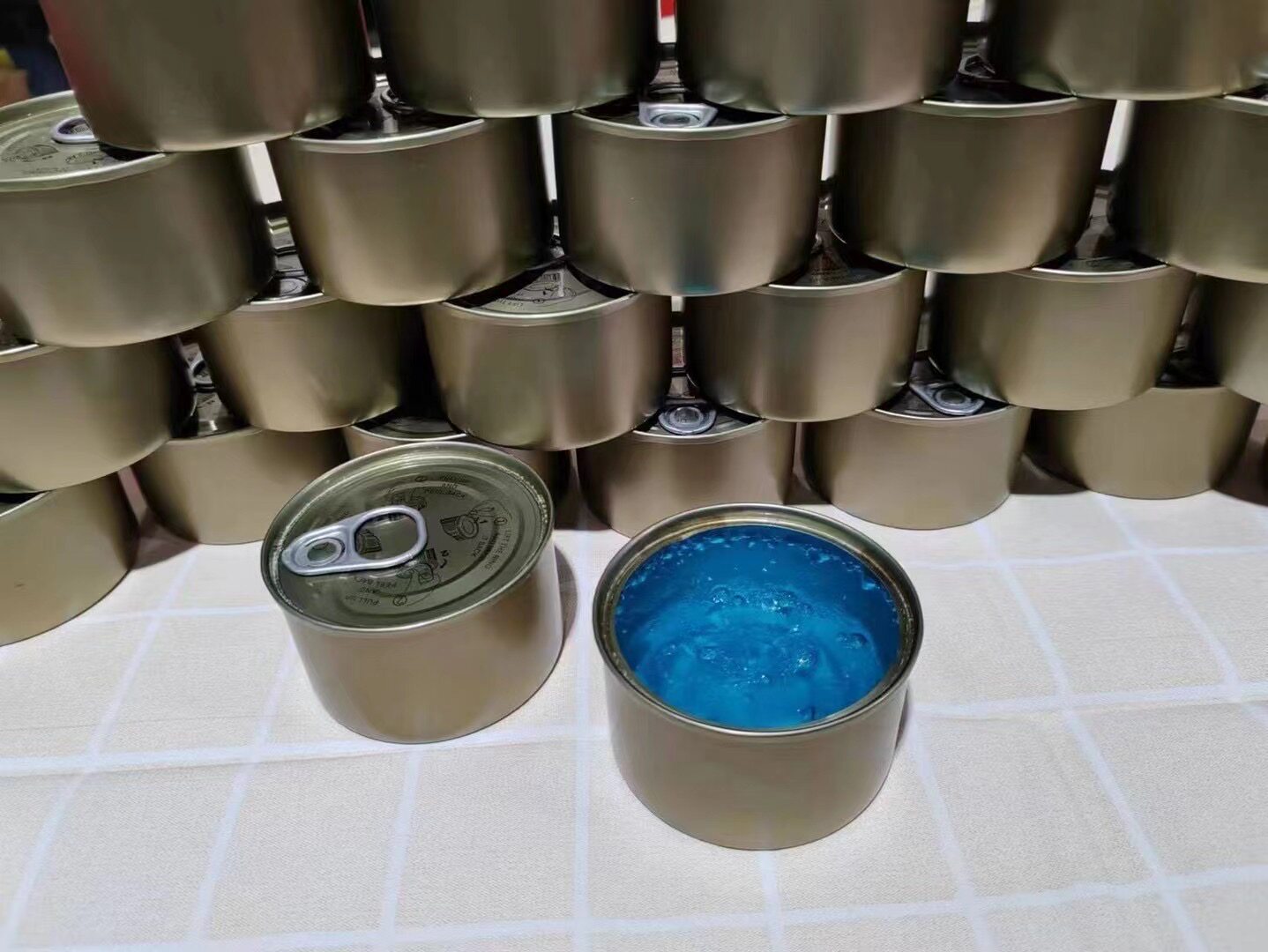 商用固体酒精燃料外卖火锅干锅烤鱼酒精罐家用便携野餐膏体酒精块图片