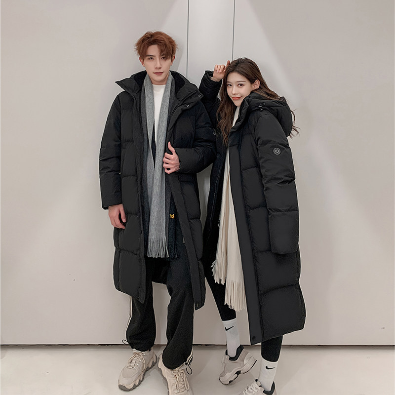 羽绒服男女中长款冬季时尚2025年新款中青年冬装加厚保暖防风外套