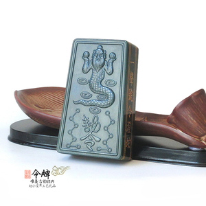 伏羲大帝青玉令牌把件
