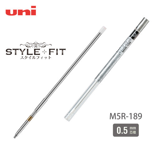 日本UNI三菱STYLE FIT随意装M5R-189自动铅笔组件0.5mm搭配模块笔