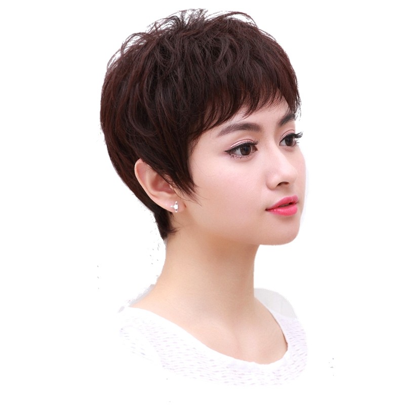 Perruque OTHER   cheveux raides Court - Ref 2608114 Image 5