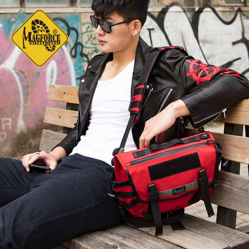 magforce麦格霍斯 台湾产台马6011 小号邮差包 单肩背包骑行包