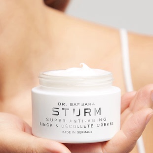 STURM煥顏抗衰美頸霜50ml BARBARA 預 淡紋提亮膚色緊致德國DR.