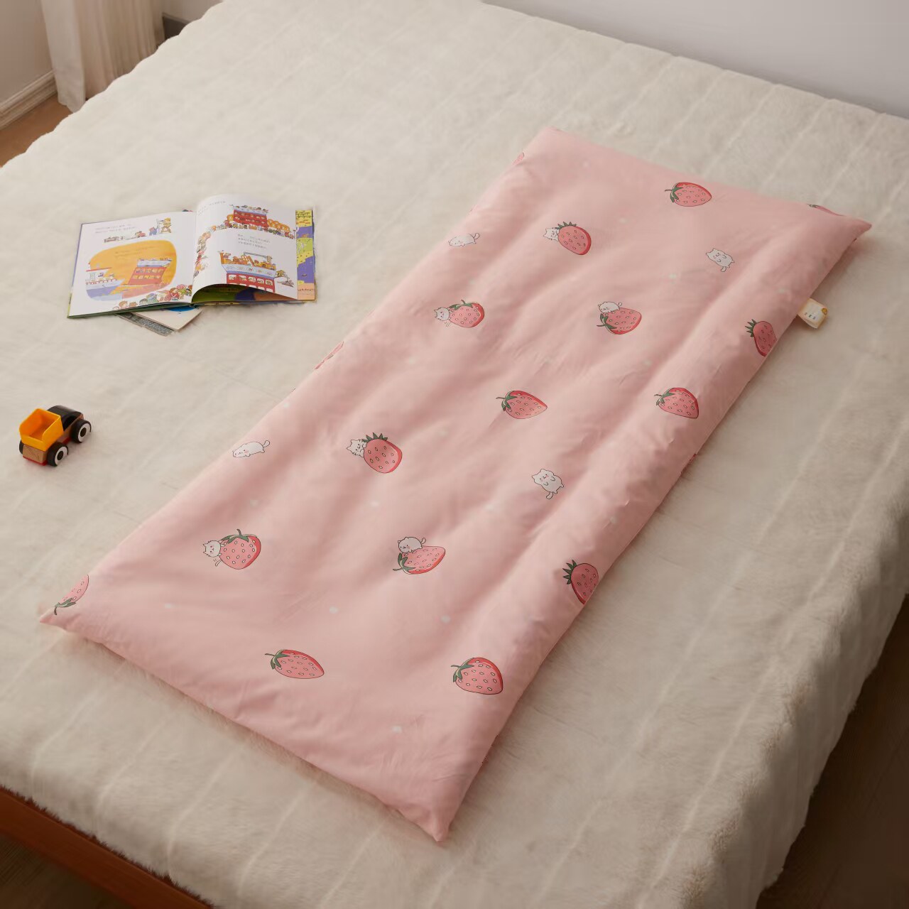 幼儿园小被罩垫套儿童褥子套学生被罩含拉链60*160 70*170 80*180