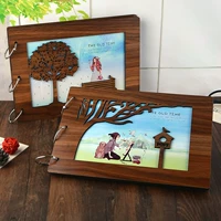 Деревянный фотоальбом, DIY, 10 дюймов, для влюбленных, подарок на день рождения