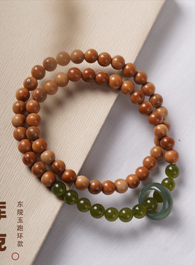 库克天然菩提子DIY编织盘文玩手持念佛珠串男女士长款装配饰礼品