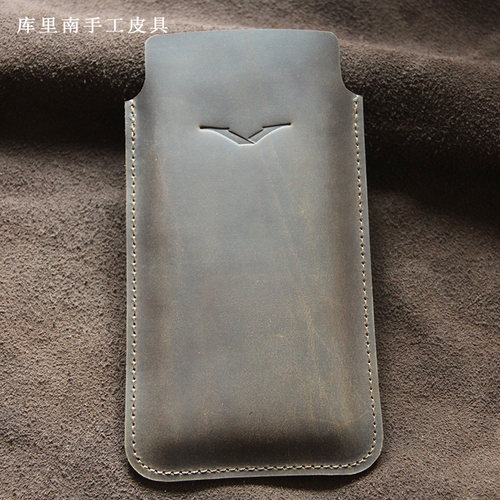 威图真皮iVERTU5G手机套防摔