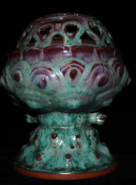 国大师佩章刘山珍品收藏级钧瓷