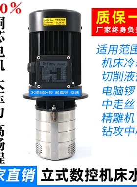 380V数控机床立式冷却水泵CNC加工中心电脑锣循环泵油泵LDPB2V-30