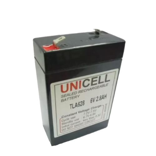 新加坡UNICELL蓄电池TLA628出口灯UPS后备系统用6V2.8Ah储能包邮