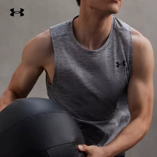 安德玛UA春夏Tech男子训练运动背心1382795