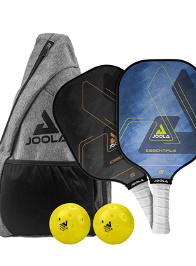 JOOLA Essentials pickleball 专业匹克球球拍板玻璃纤维初学套装