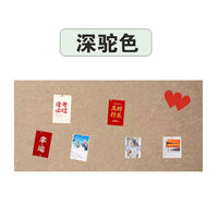 Customized colored felt wall stickers, message boards, kindergarten works display, cork board photo wall background board decoration thumbnail 6