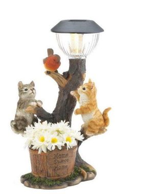 跨境太阳能园林欢迎光临灯太阳能兔子松鼠小狗庭院花园精灵装饰