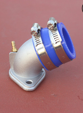 福喜鬼火巧格GY6酷奇改装加大进气企管化油器接口PE27 30 CVK30