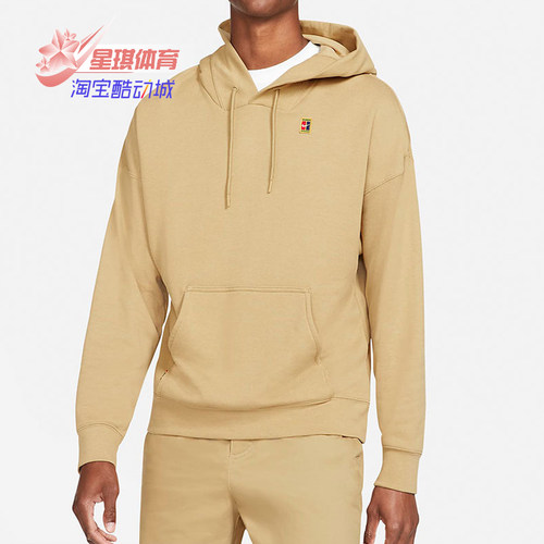 耐克春季男子针织网球连帽卫衣