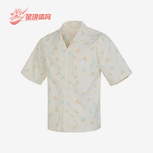 衬衫 Adidas 大童翻领运动休闲短袖 新款 IT1801 阿迪达斯正品