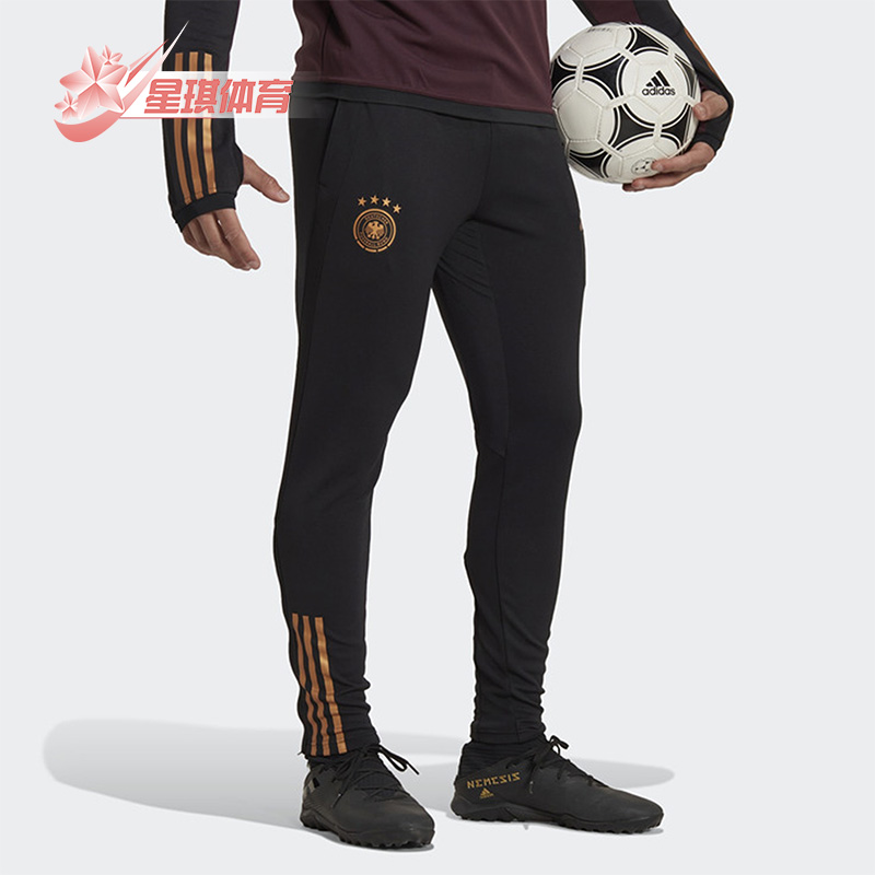 阿迪达斯男跑步训练舒适休闲长裤