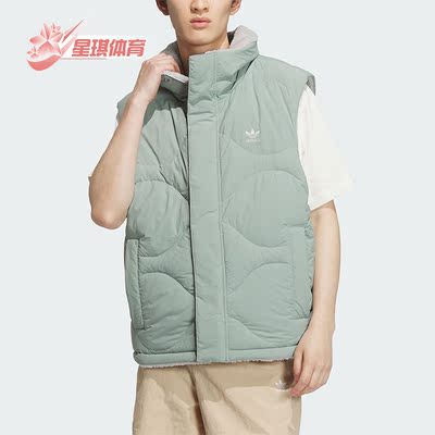 阿迪达斯正品男子时尚马甲