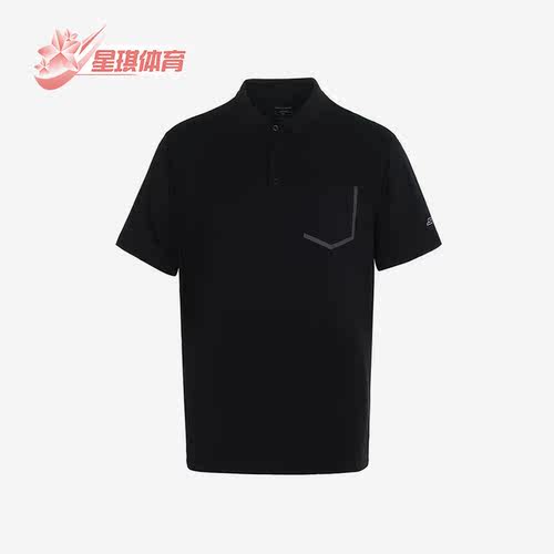斯凯奇男子宽松透气舒适Polo衫