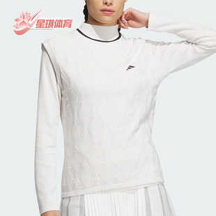 女士针织休闲运动长袖 Adidas 阿迪达斯正品 新款 HZ6037 套头衫