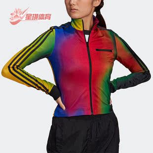 Adidas 三叶草女子运动休闲健身立领外套GD2496 阿迪达斯正品