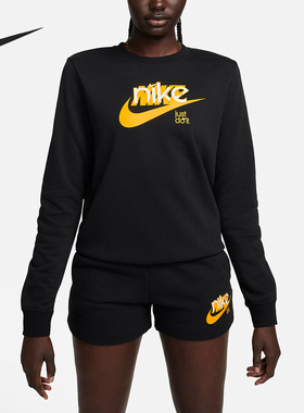 Nike/耐克正品春季新款女士针织休闲套头卫衣FN3629-010