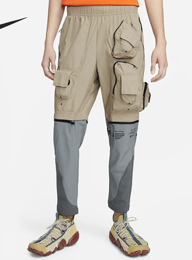 Nike/耐克正品 秋冬新款男子二合一运动可拆卸长裤DD3796-247