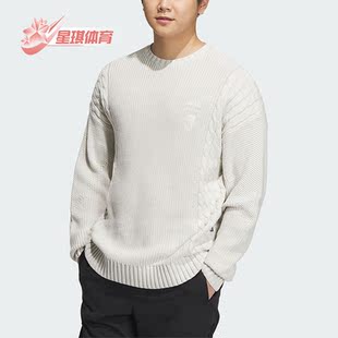 Adidas 冬季 新款 男子簡約針織休閑毛衣IP5001 阿迪達斯正品