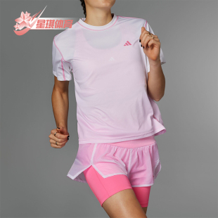 女士跑步运动上衣短袖 Adidas TEE TOKYO T恤IP3560 阿迪达斯正品