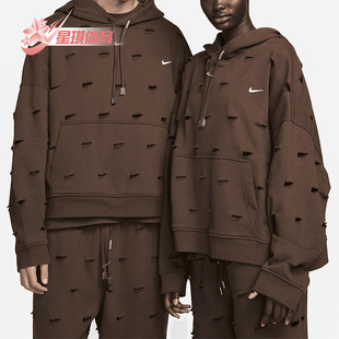 男女加绒连帽卫衣FJ3482 Nike Swoosh Jacquemus 259 耐克正品