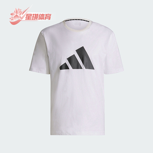 经典 Adidas 圆领运动休闲T恤GR4111 男士 新款 阿迪达斯正品 夏季