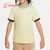 耐克正品 新款 小童运动休闲针织圆领短袖 Nike T恤HF2119 785