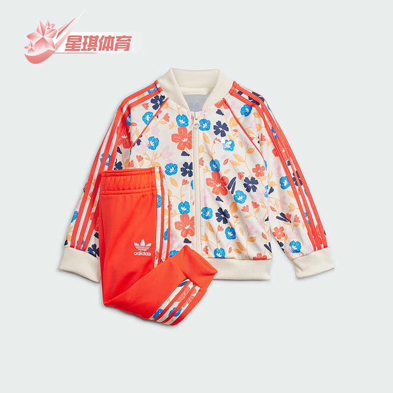 阿迪达斯正品休闲时尚运动套装