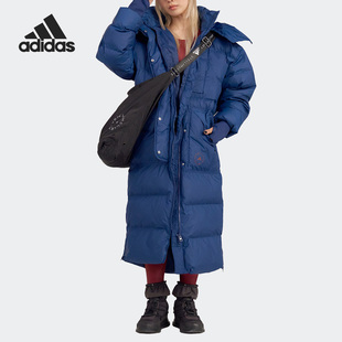 SMC冬季 新款 女子户外运动保暖连帽棉服HI6083 阿迪达斯正品 Adidas