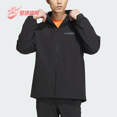 Adidas/阿迪达斯男士软壳衣外套