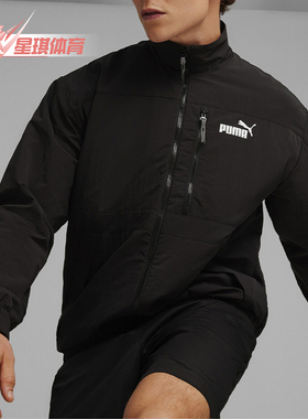 Puma/彪马正品春季新款男士宽松休闲梭织立领外套627117-01