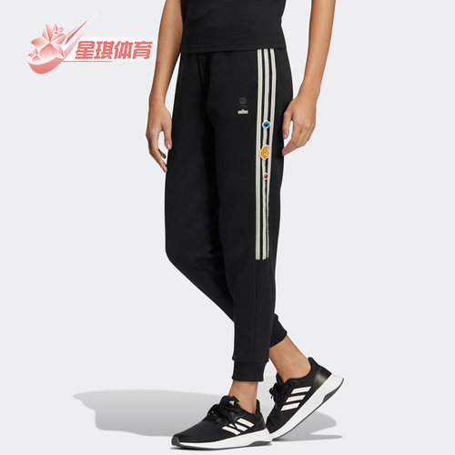阿迪达斯芝麻街联名女子休闲长裤