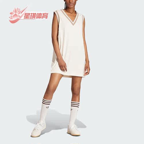 Adidas/阿迪达斯女子无袖连衣裙