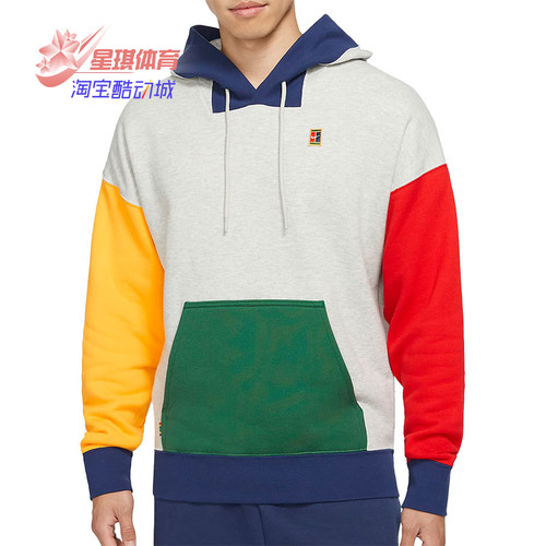 耐克秋季新款男子休闲套头卫衣